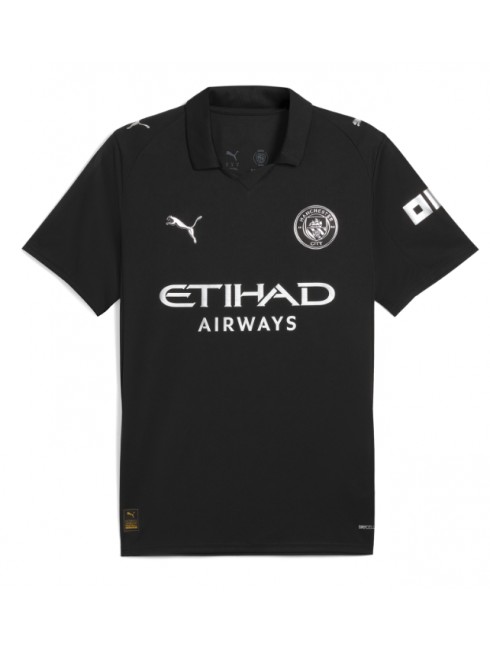 Manchester City Replika Borta Kläder 2025-26 Kortärmad Manchester City Replika Borta Kläder 2025-26 Kortärmad
